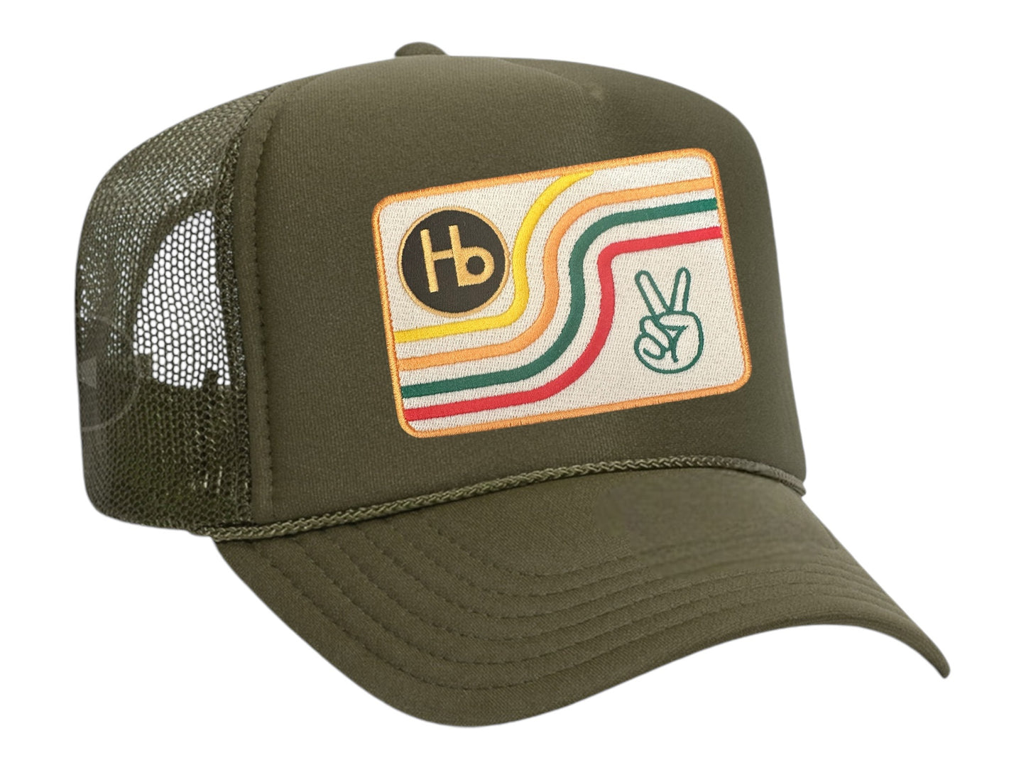 The Retro HB Hermosa Beach Trucker Hat