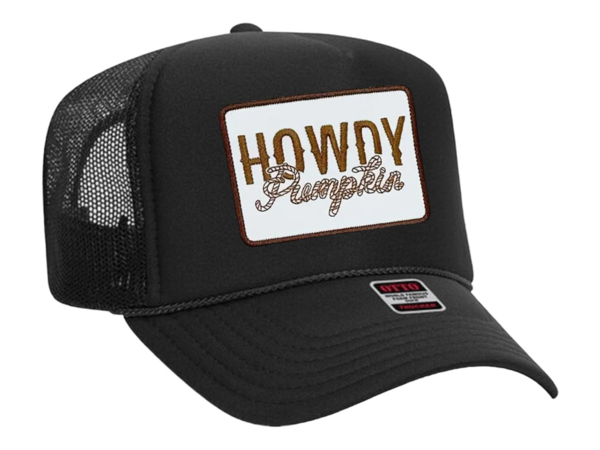 The Howdy Pumpkin Trucker Hat