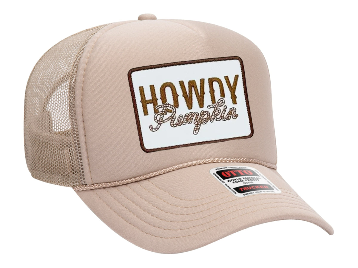 The Howdy Pumpkin Trucker Hat