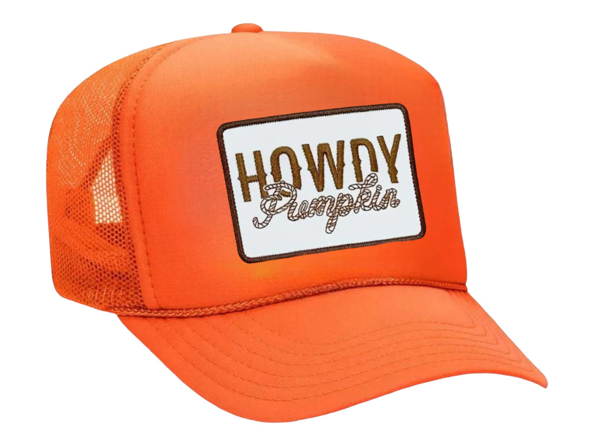 The Howdy Pumpkin Trucker Hat
