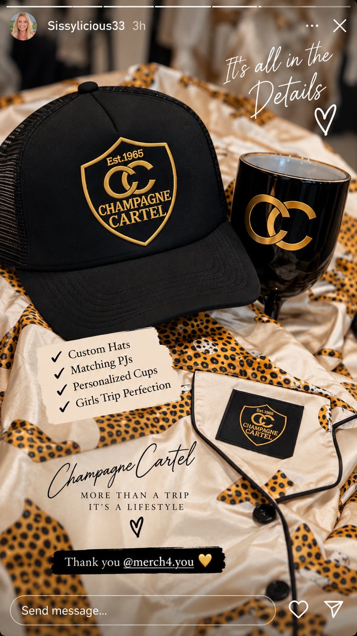 Champagne Cartel girls trip